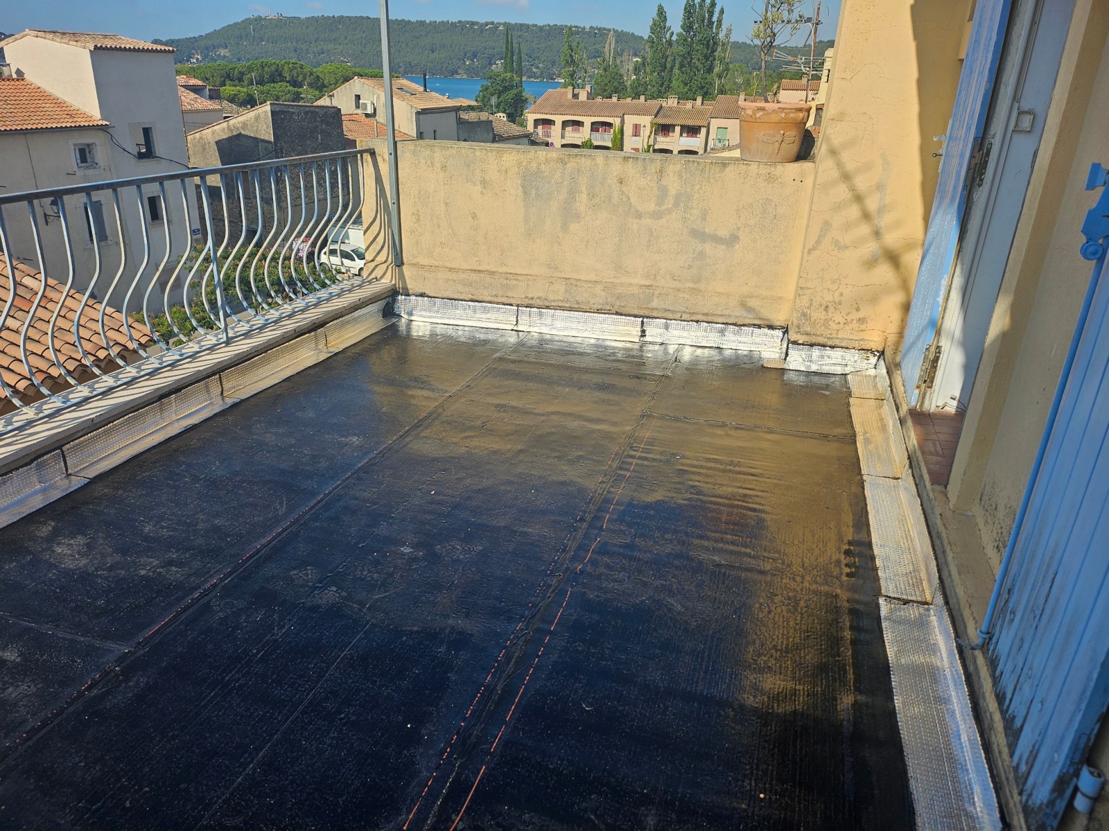 Étanchéité d'une terrasse circulable pour une maison à St Chamas