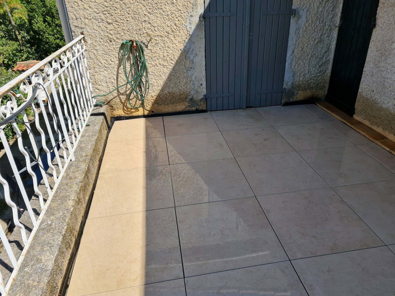 Réfection de l'étanchéité d'une terrasse d'une maison située sur Aix en Provence