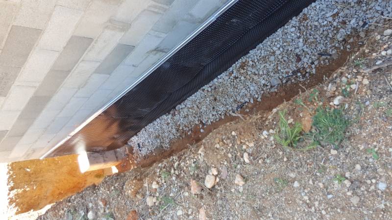 Étanchéité d'un mur enterré à Marseille  à Château Gombert