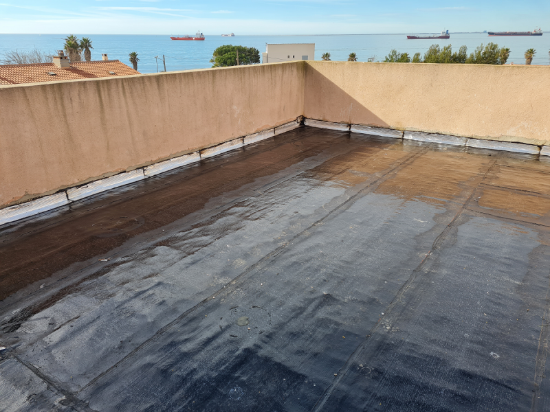 étanchéité sous protection lourde (carrelage)